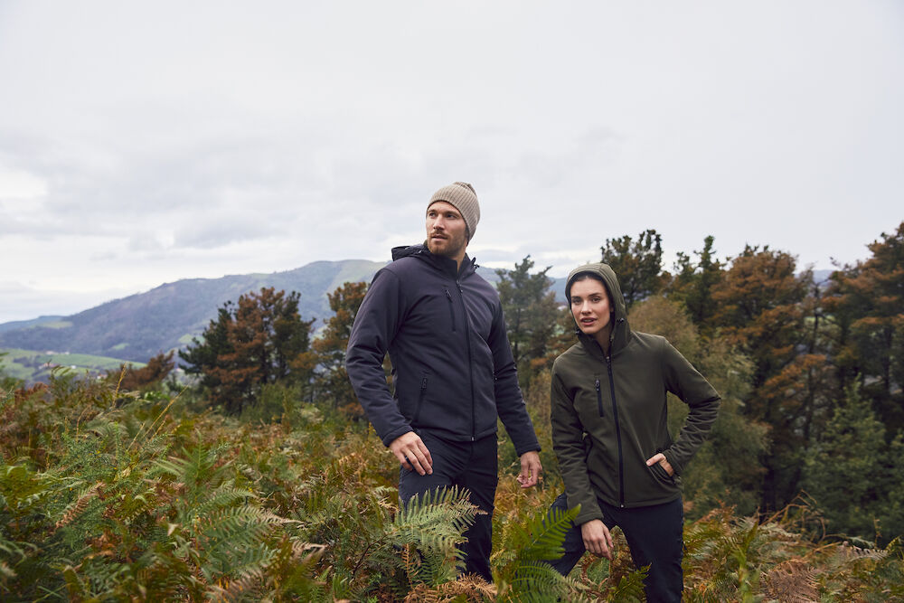 Padded Hoody Softshell-Toppatakki