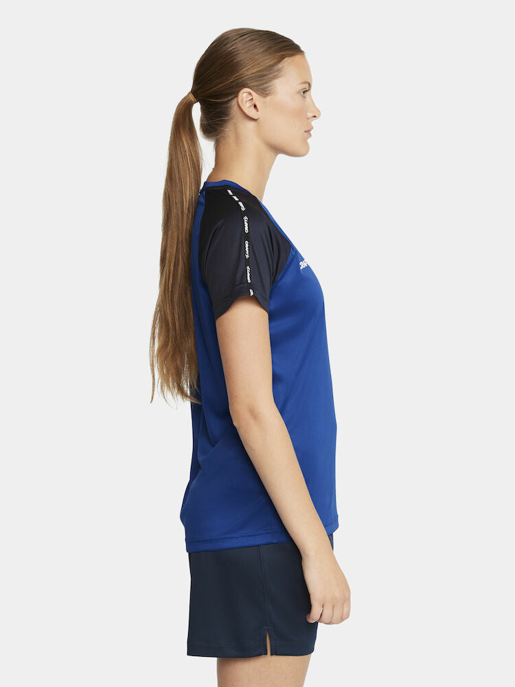 Naisten Squad Go Contrast Jersey T-Paita