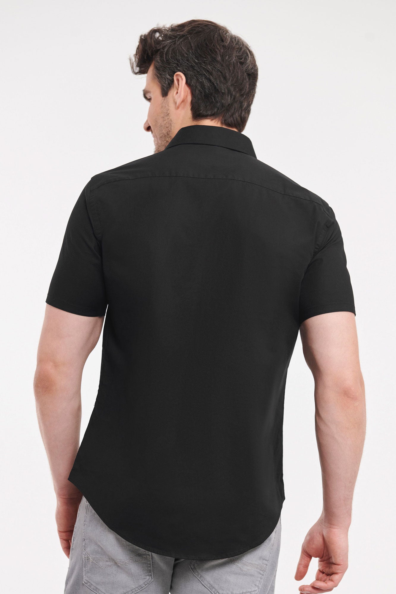 Lyhythihainen Slim-Fit Kauluspaita