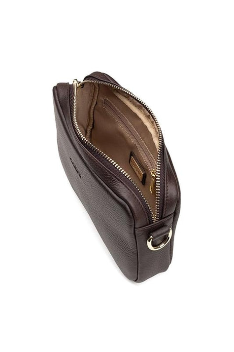 Hirvennahkainen Crossbody/Olkalaukku