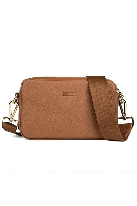 Hirvennahkainen Crossbody/Olkalaukku