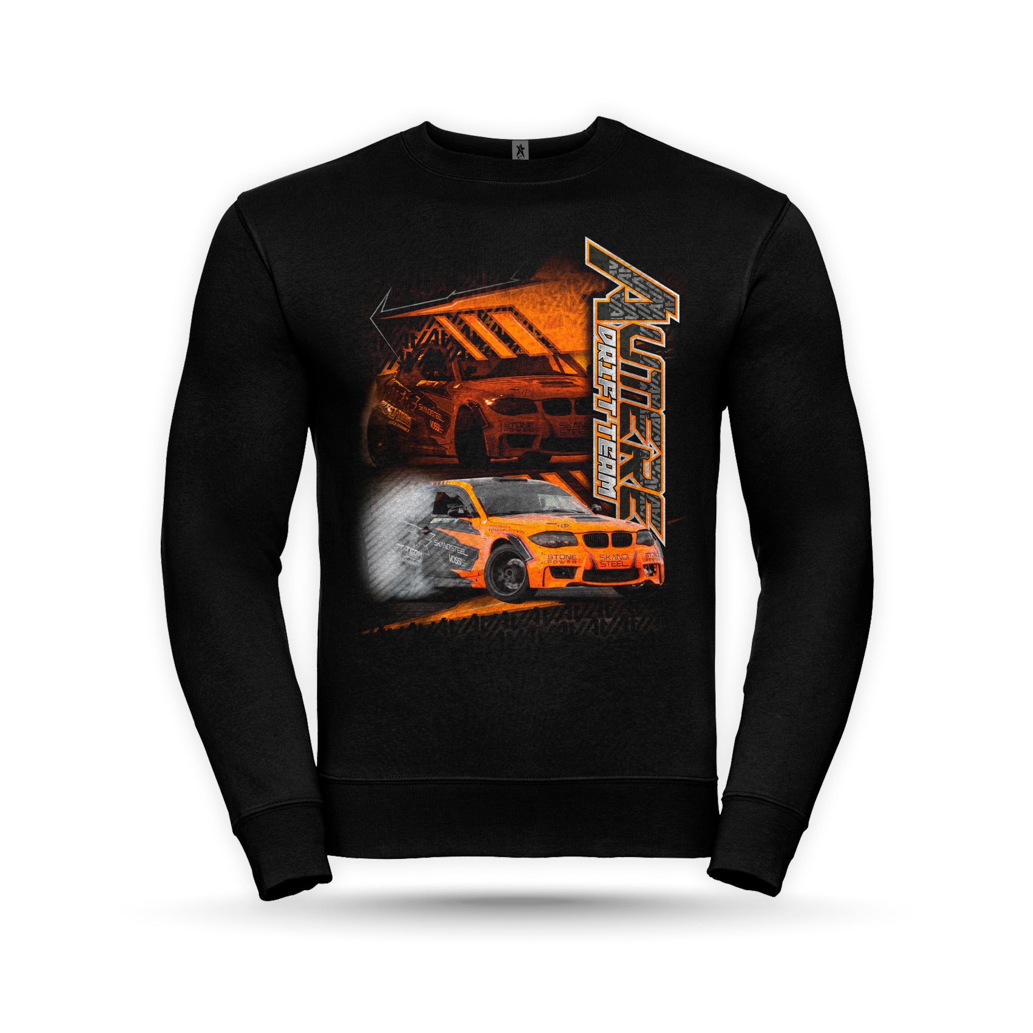 Autere Drift Team - Collegepaita, Kuvalla