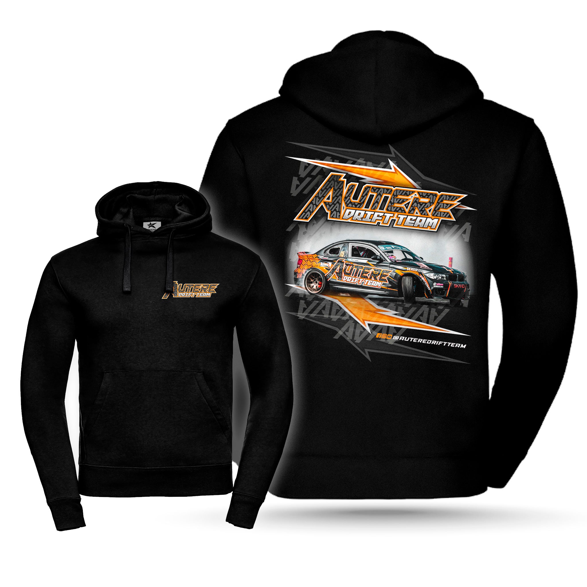 Autere Drift Team - Huppari, kuvalla