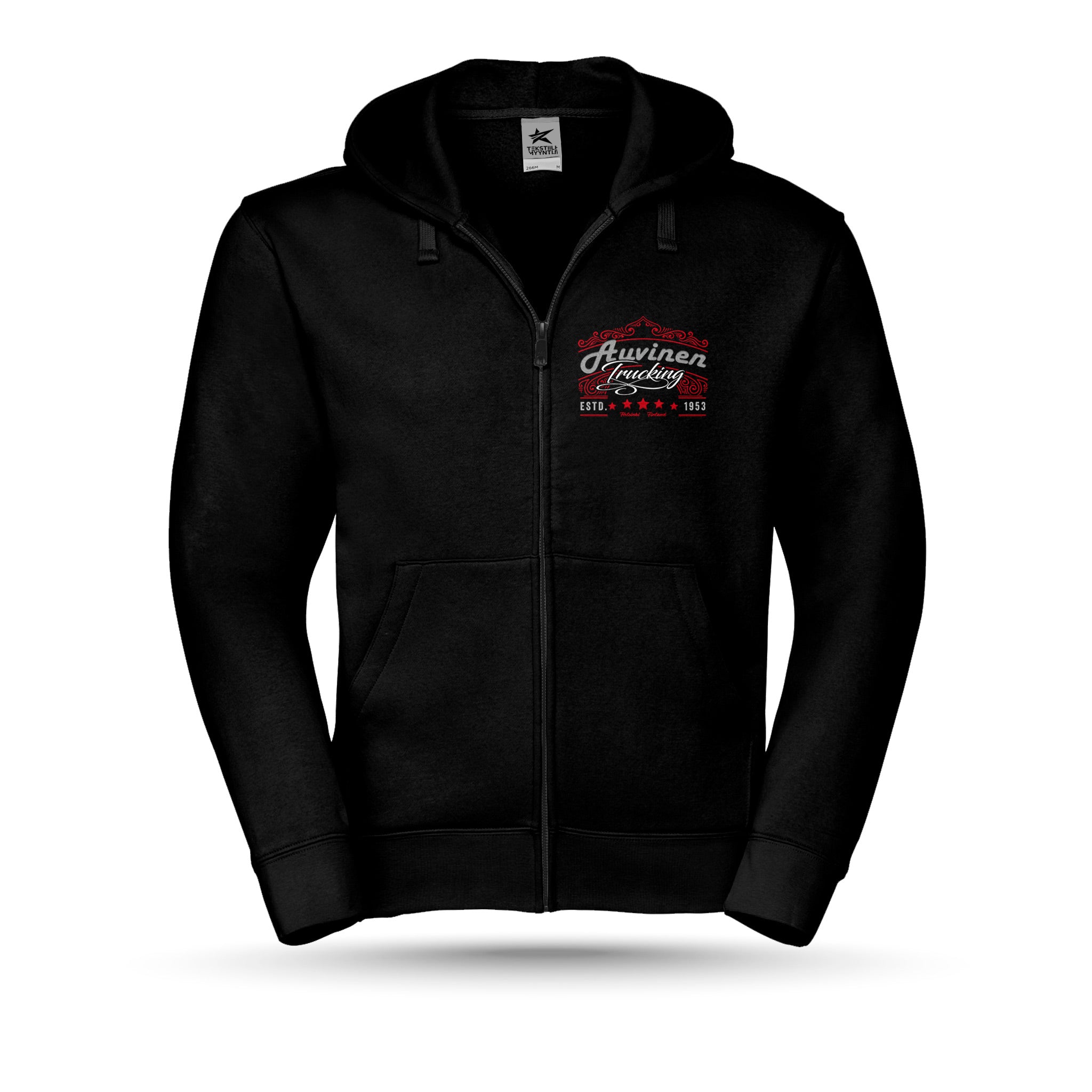 Auvinen Trucking - Vetoketjuhuppari, kuva