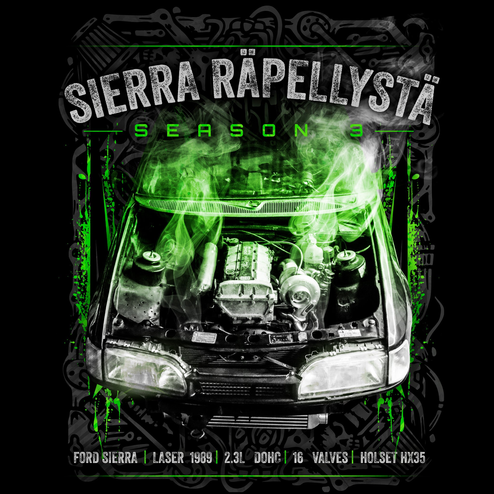 Mazza - Sierra Räpellystä Season 3, T-Paita