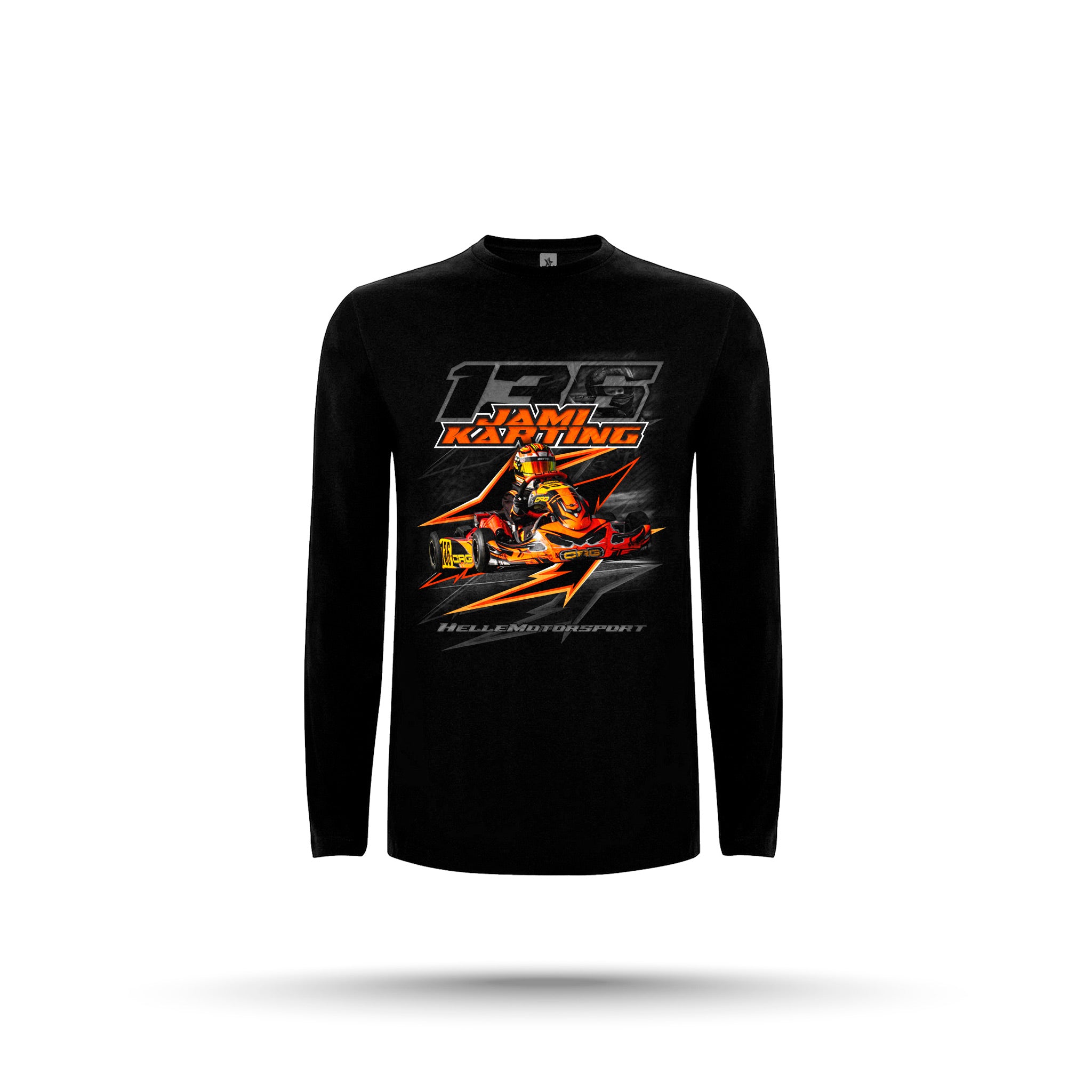 HelleMotorsport - Lasten pitkähihainen t-paita