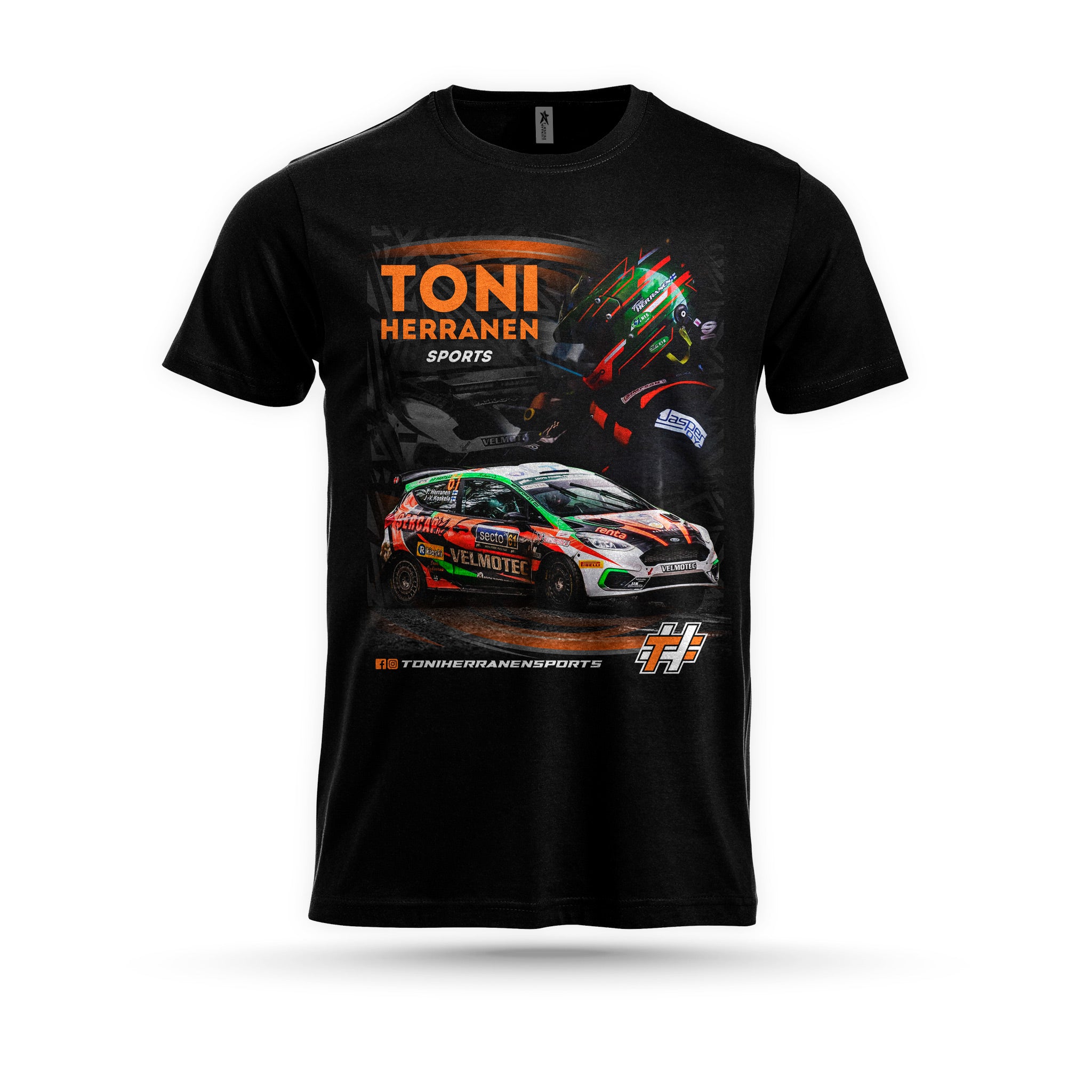 Toni Herranen Sports - T-Paita, Kuvalla