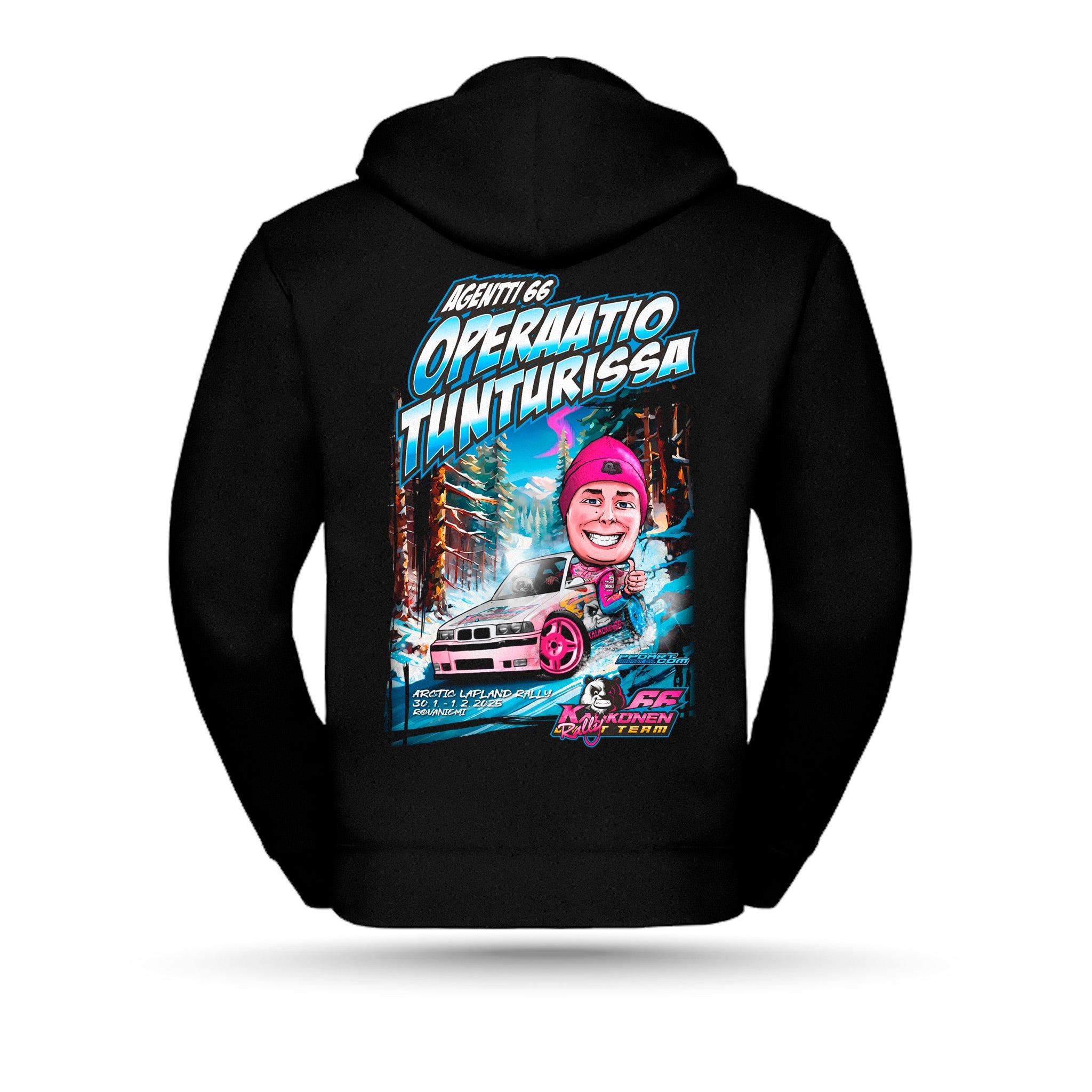 Kaukonen 66 - Huppari, Operaatio Tunturissa & Logo