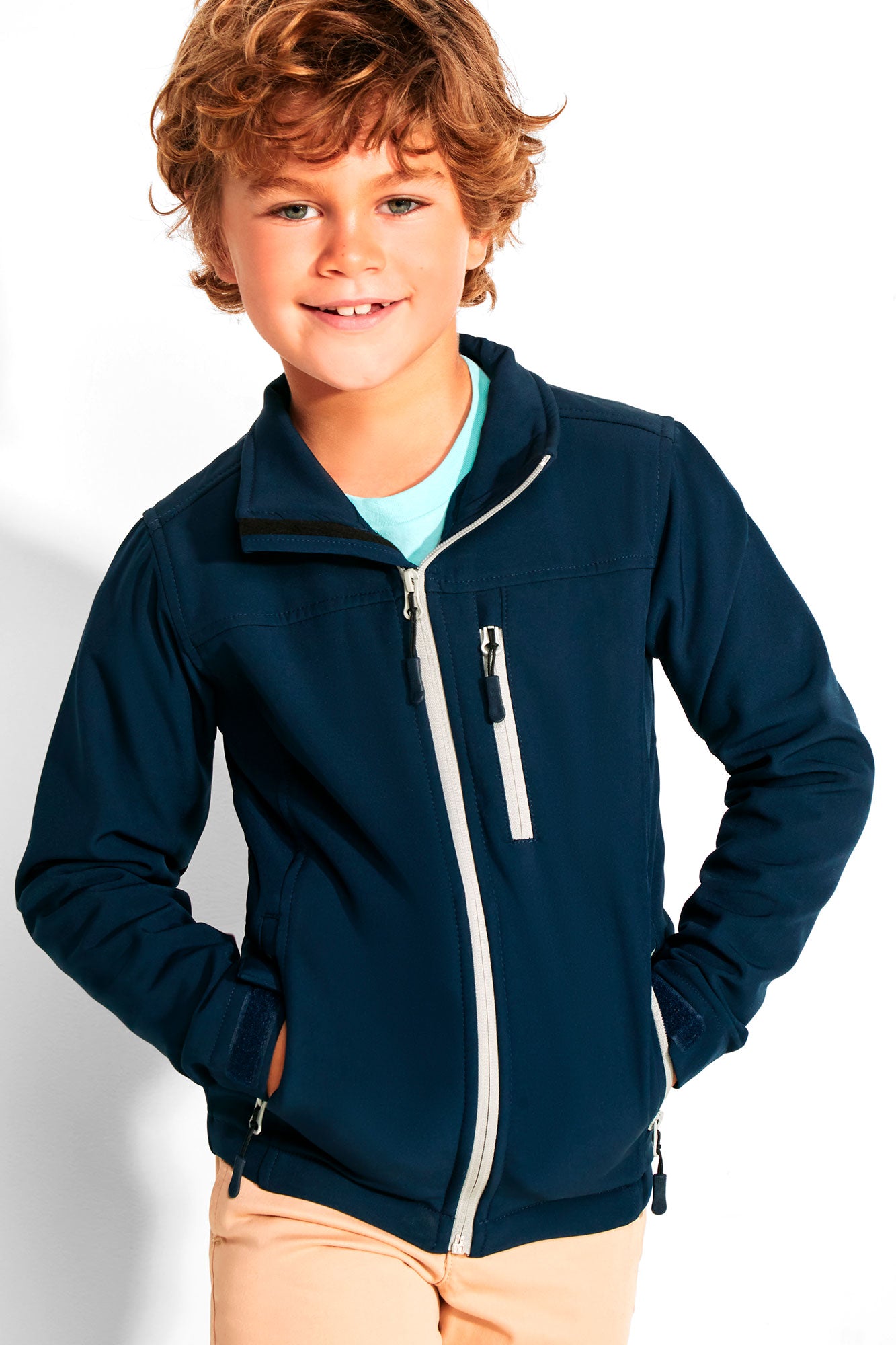 Lasten Antartida Softshell-Takki
