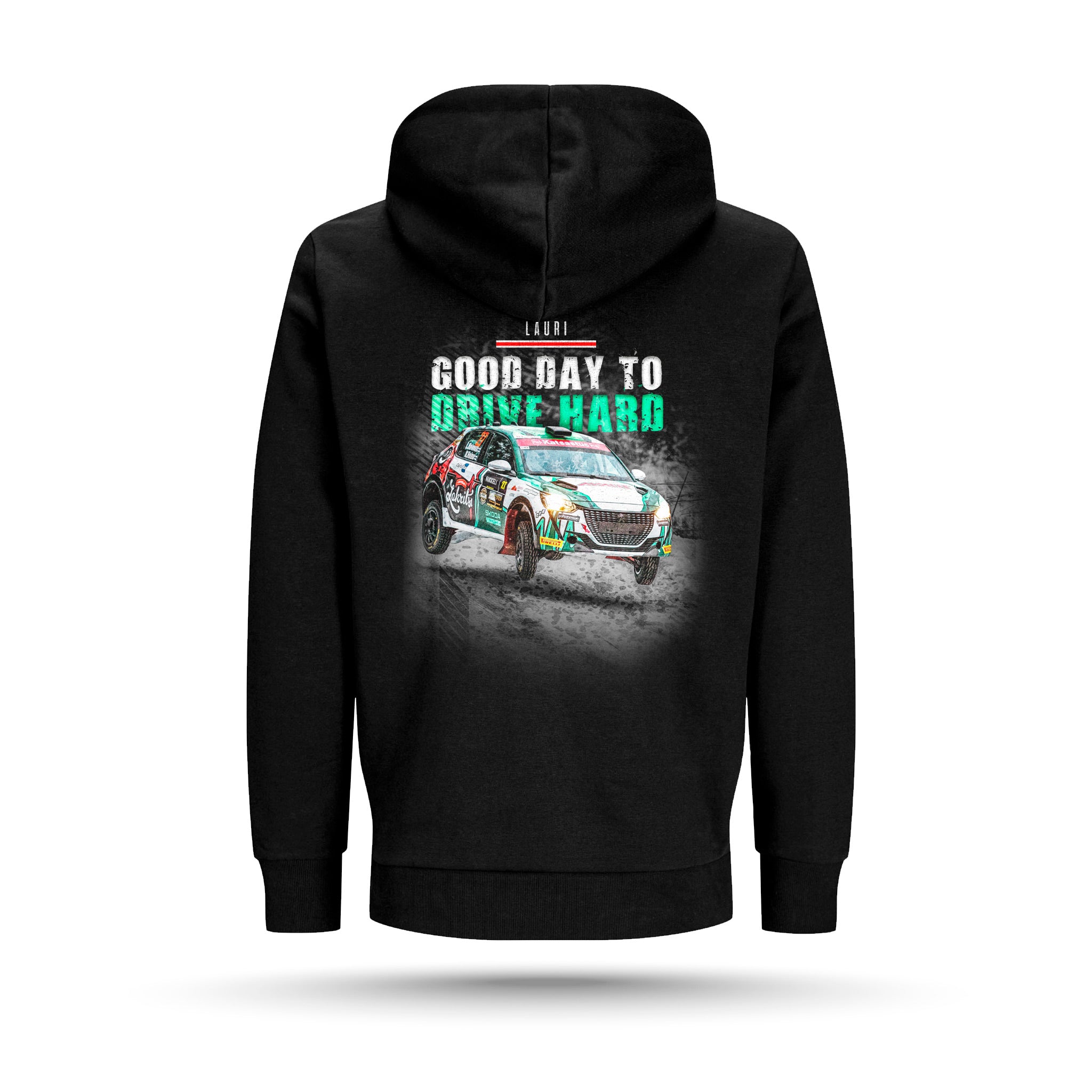 Lauri Halonen - Vetoketjuhuppari, Good Day to Drive Hard