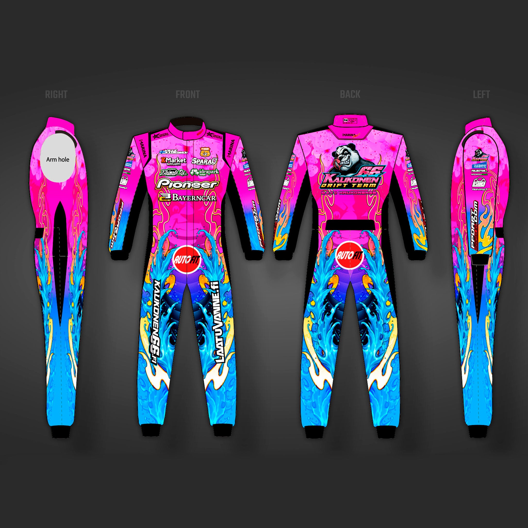 Ajopuku Unic FIA plus Custom Design (8856-2018)