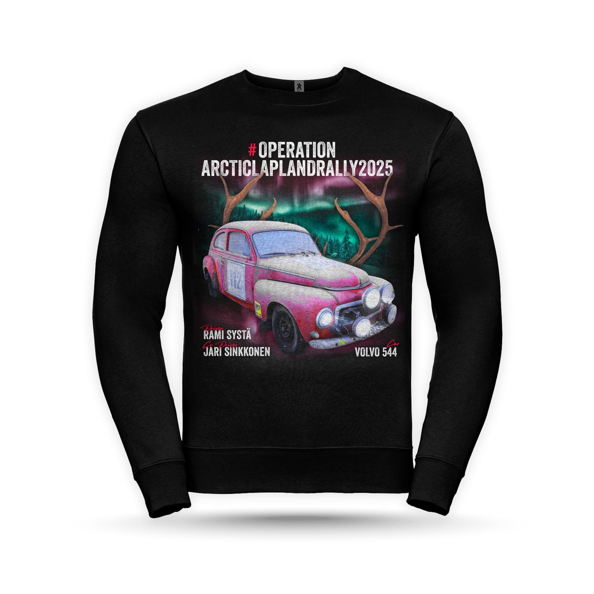 Operation Arctic Lapland Rally 2025 - Collegepaita, kuvalla