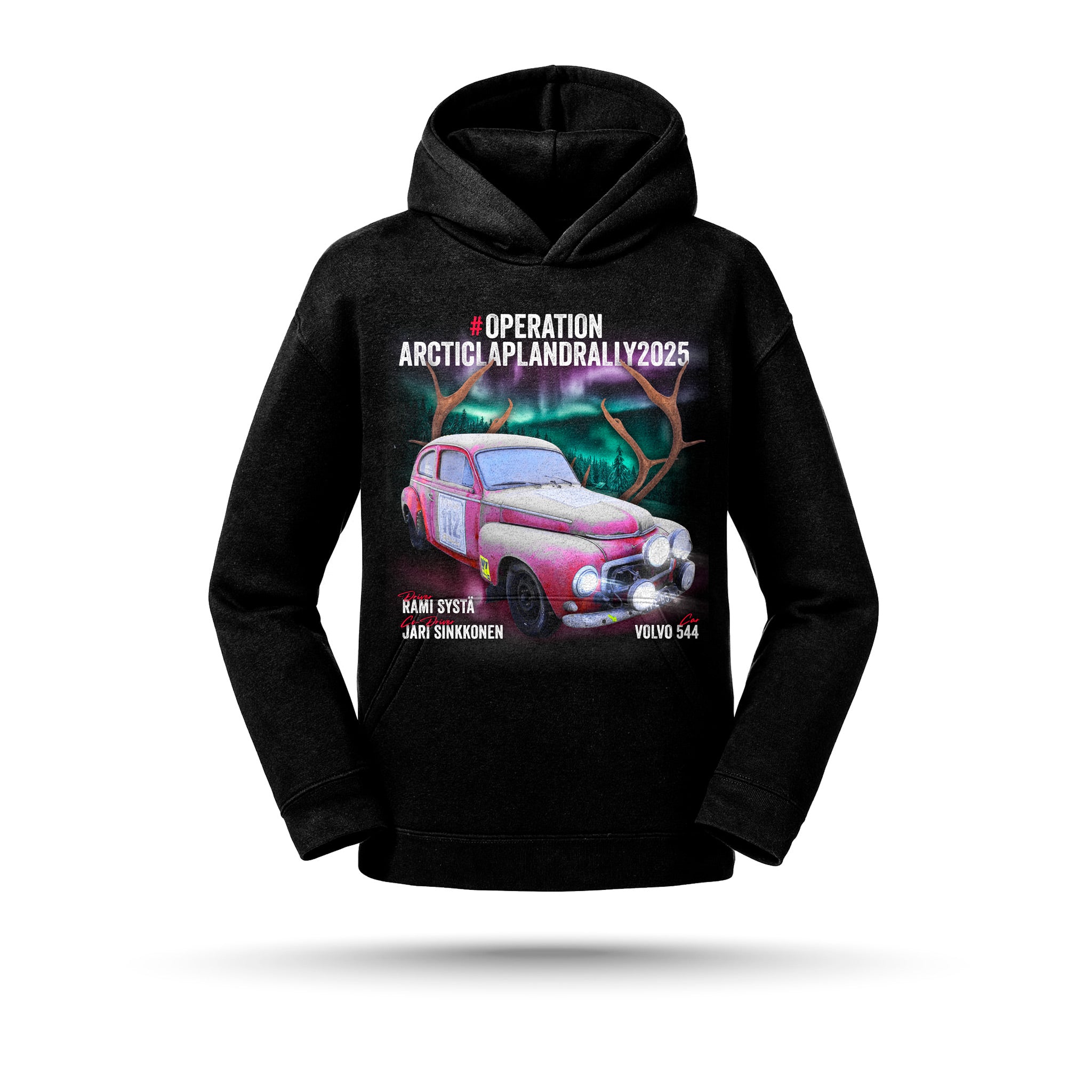 Operation Arctic Lapland Rally 2025 - Lasten huppari, kuvalla