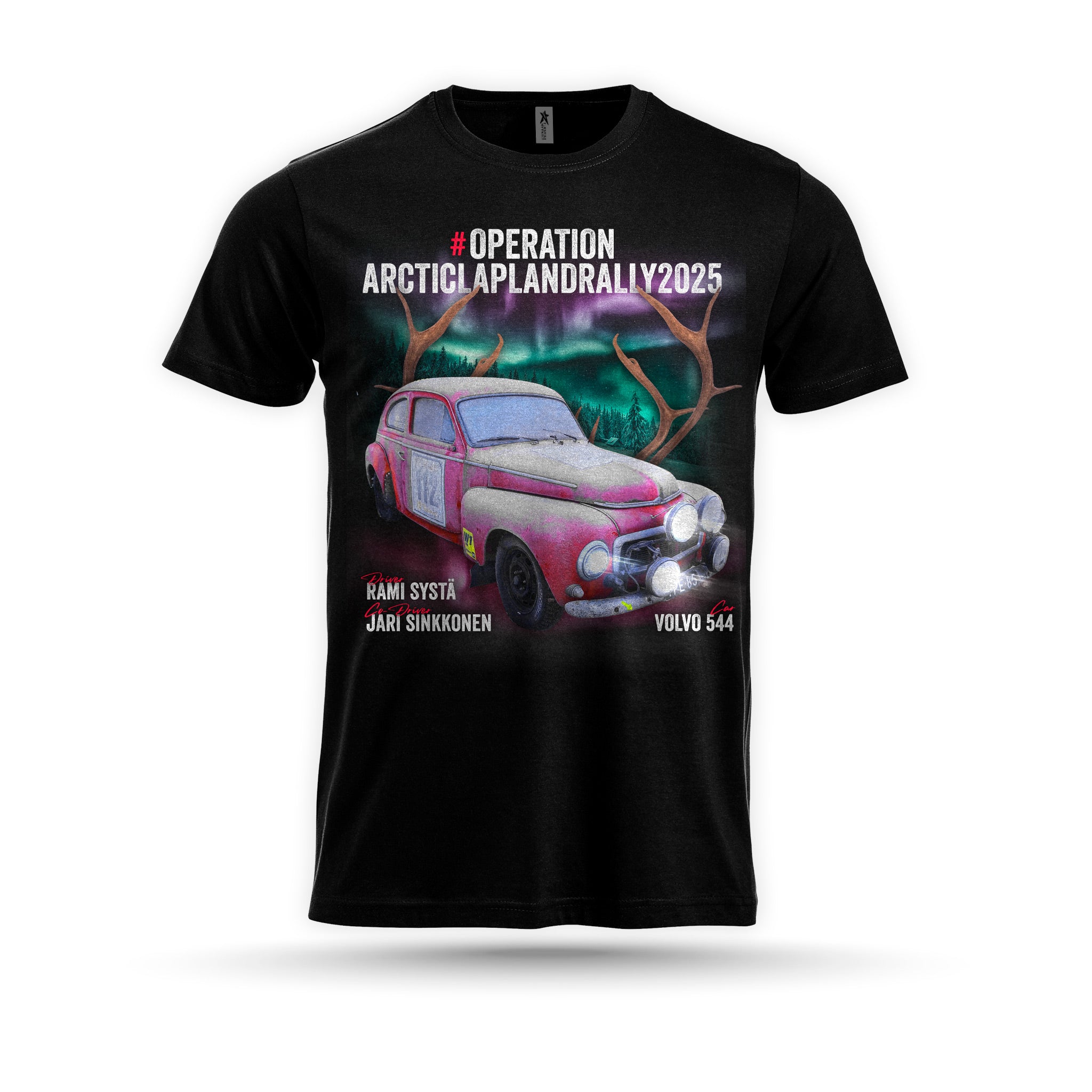 Operation Arctic Lapland Rally 2025 - T-Paita, kuvalla