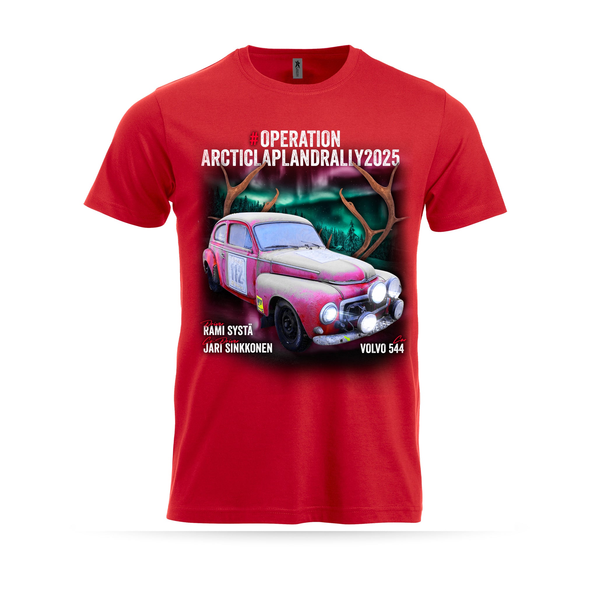 Operation Arctic Lapland Rally 2025 - T-Paita, kuvalla
