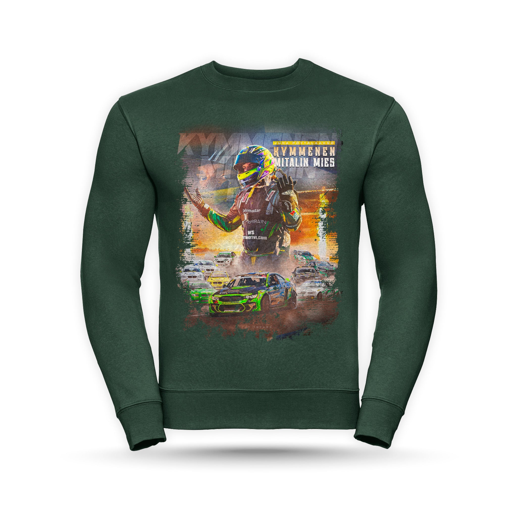 Power2Drift Team - Collegepaita, Kymmenen mitalin mies, vihreä