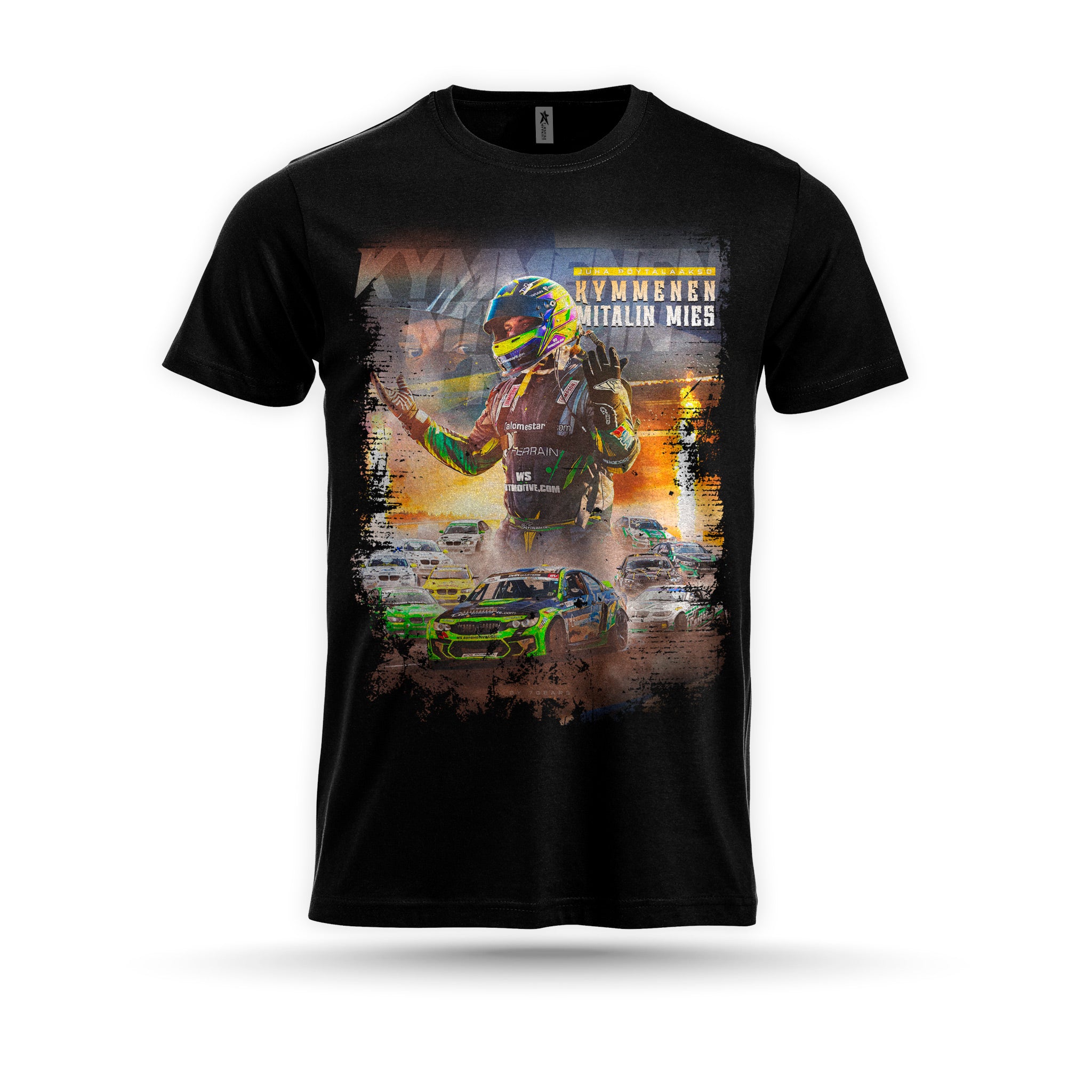 Power2Drift Team - Lasten T-Paita, Kymmenen mitalin mies, musta