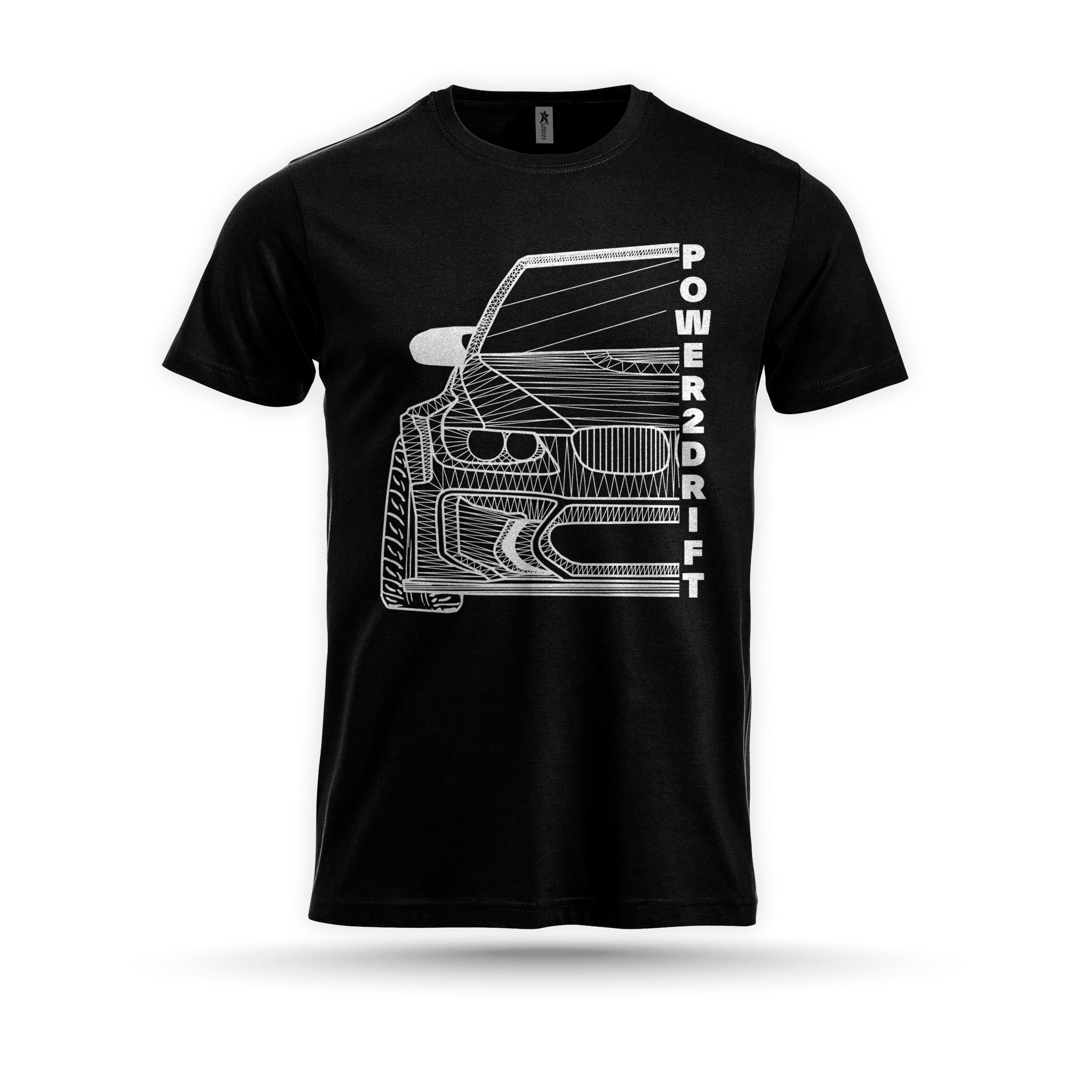 Power2Drift Team - T-Paita, Finfighter, musta