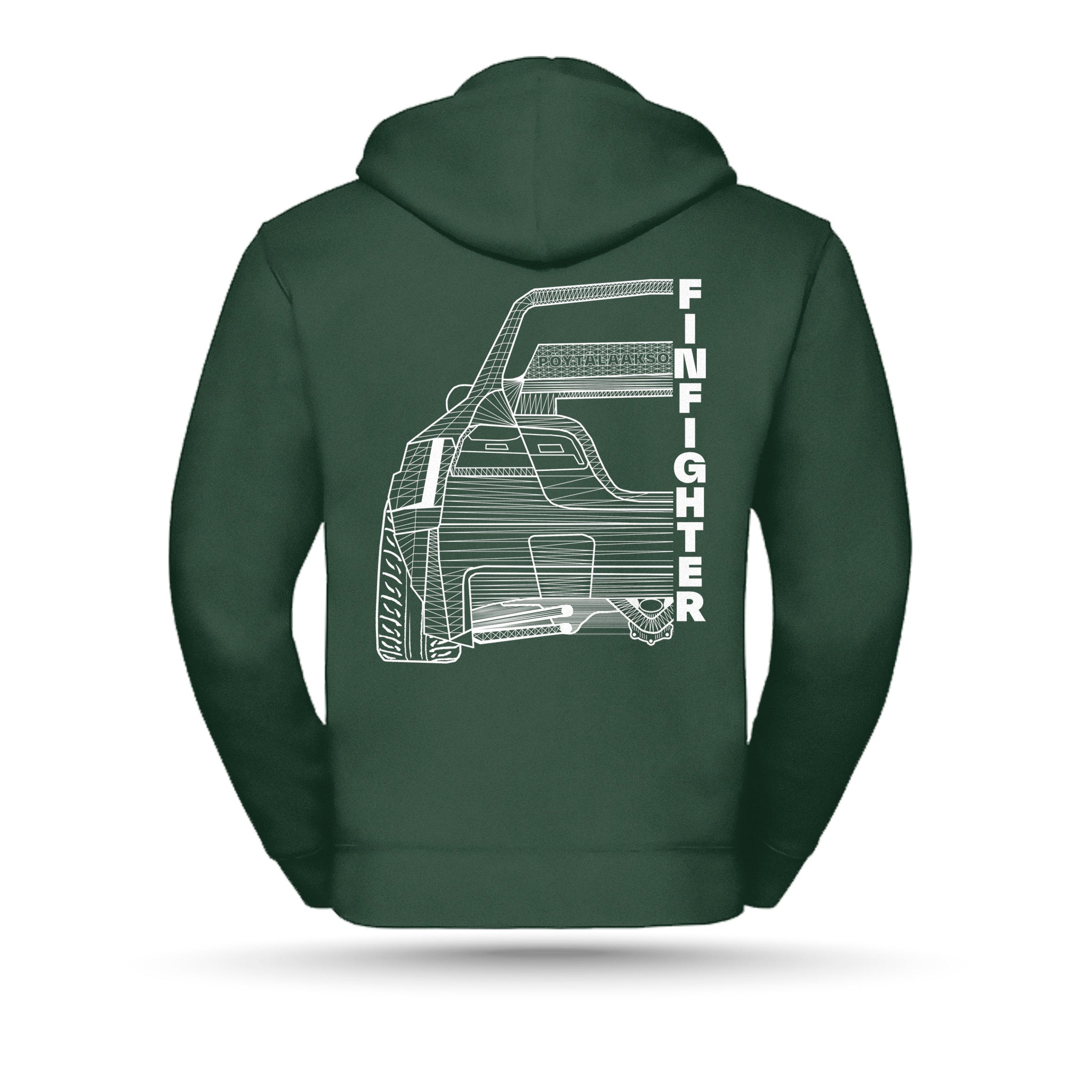 Power2Drift Team - Huppari, Finfighter, vihreä