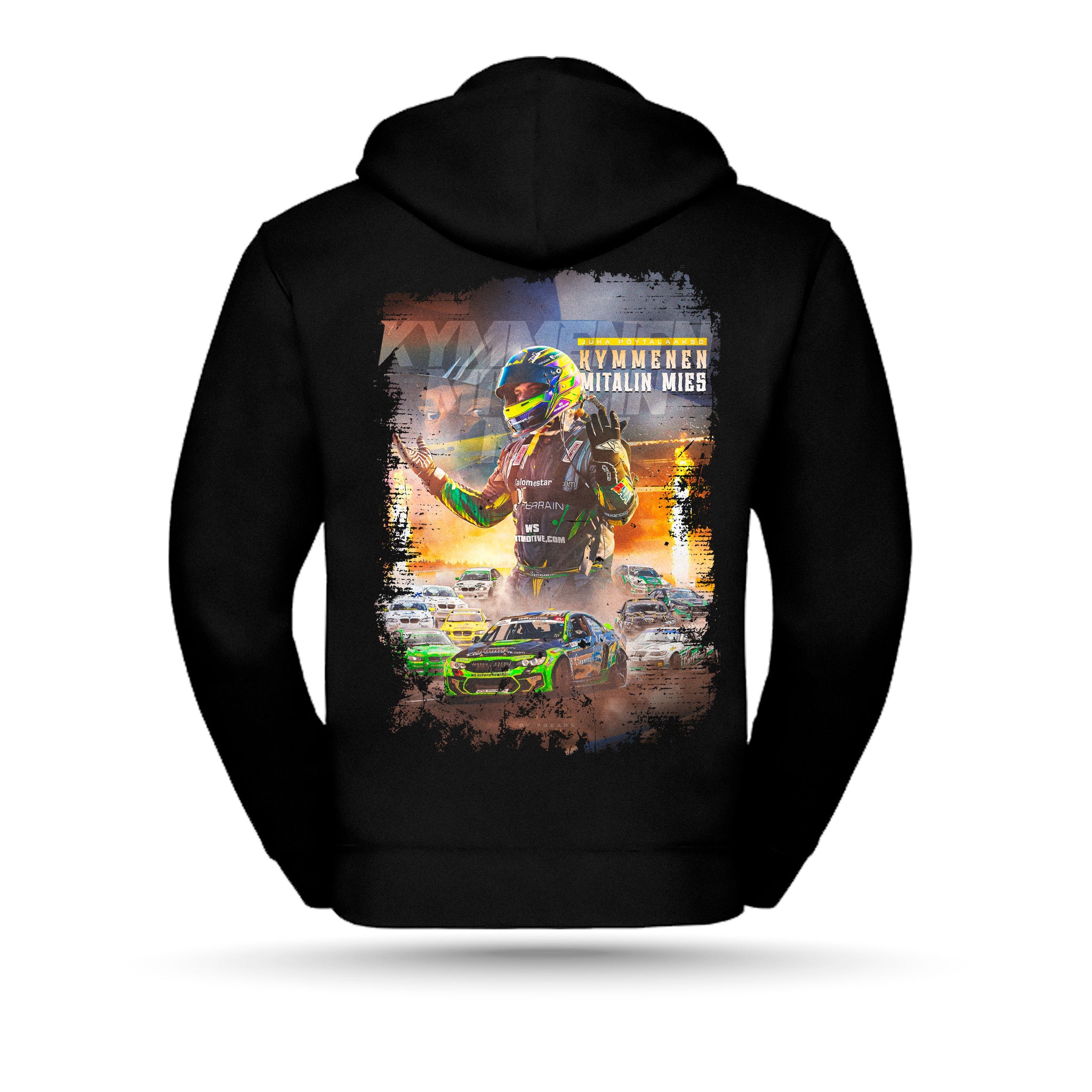 Power2Drift Team - Vetoketjuhuppari, Kymmenen mitalin mies, musta