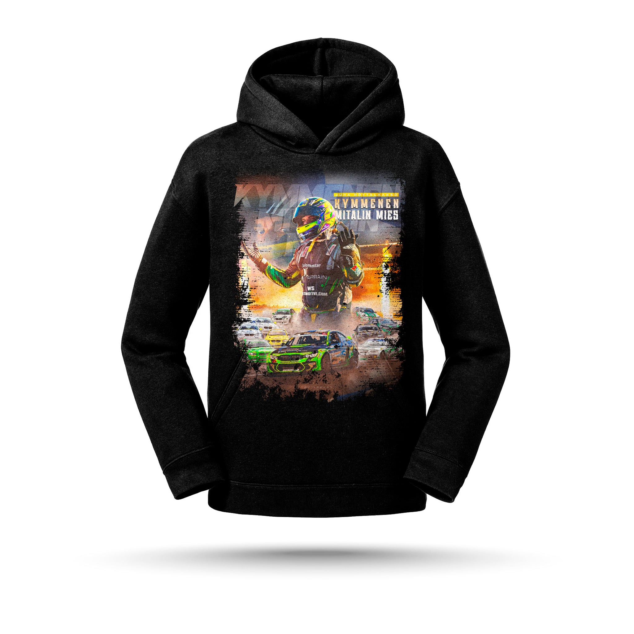 Power2Drift Team - Lasten Huppari, Kymmenen mitalin mies, musta