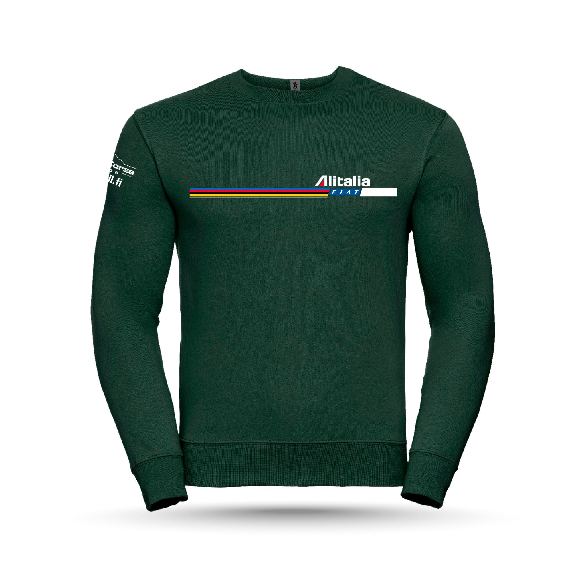 Rally Corsa Shop - College, Alitalia, etu- ja takakuvalla