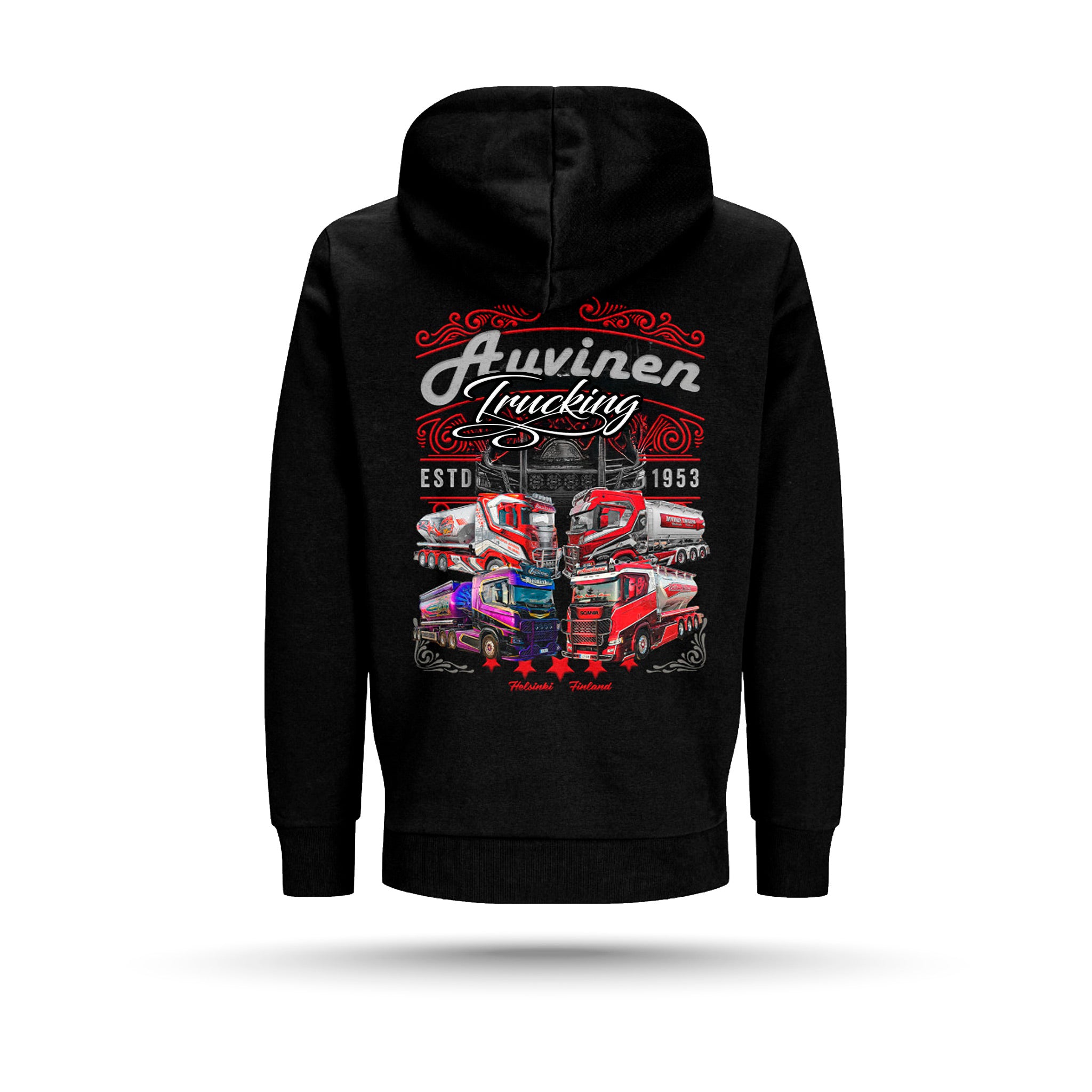 Auvinen Trucking - Vetoketjuhuppari, kuva