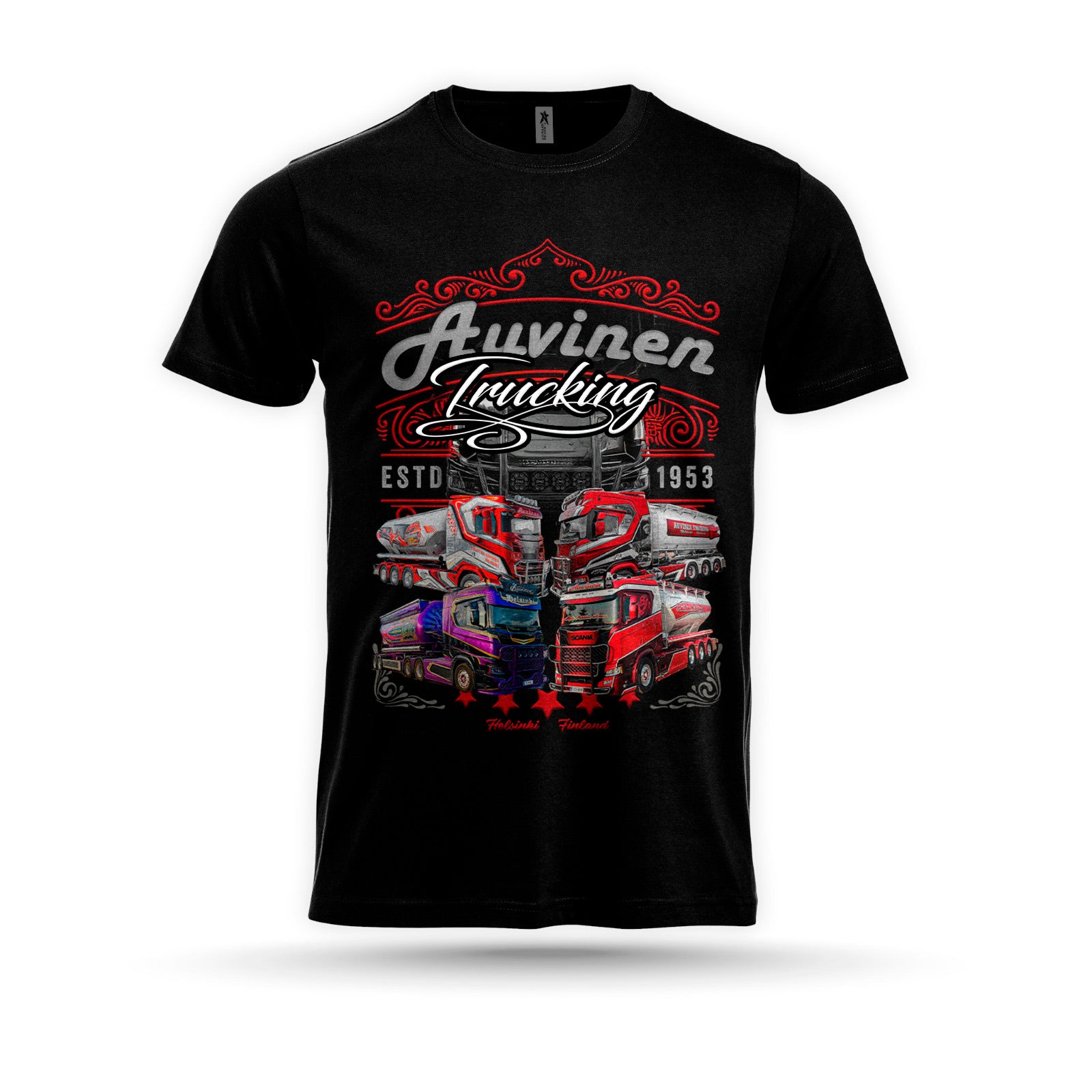 Auvinen Trucking - T-Paita, kuva