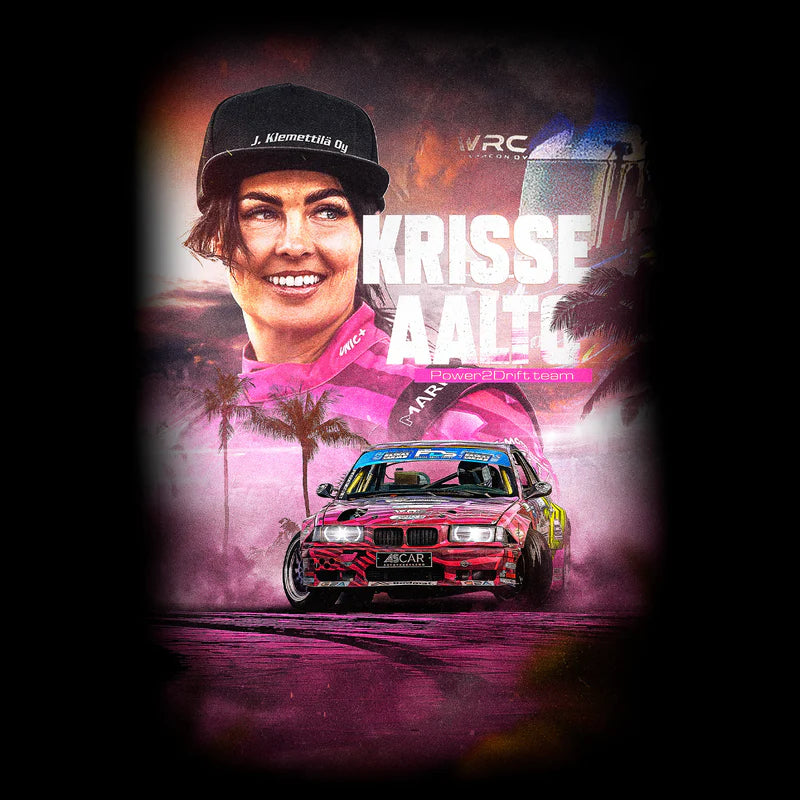 Krisse Aalto - Vetoketjuhuppari, Kuvalla & logolla