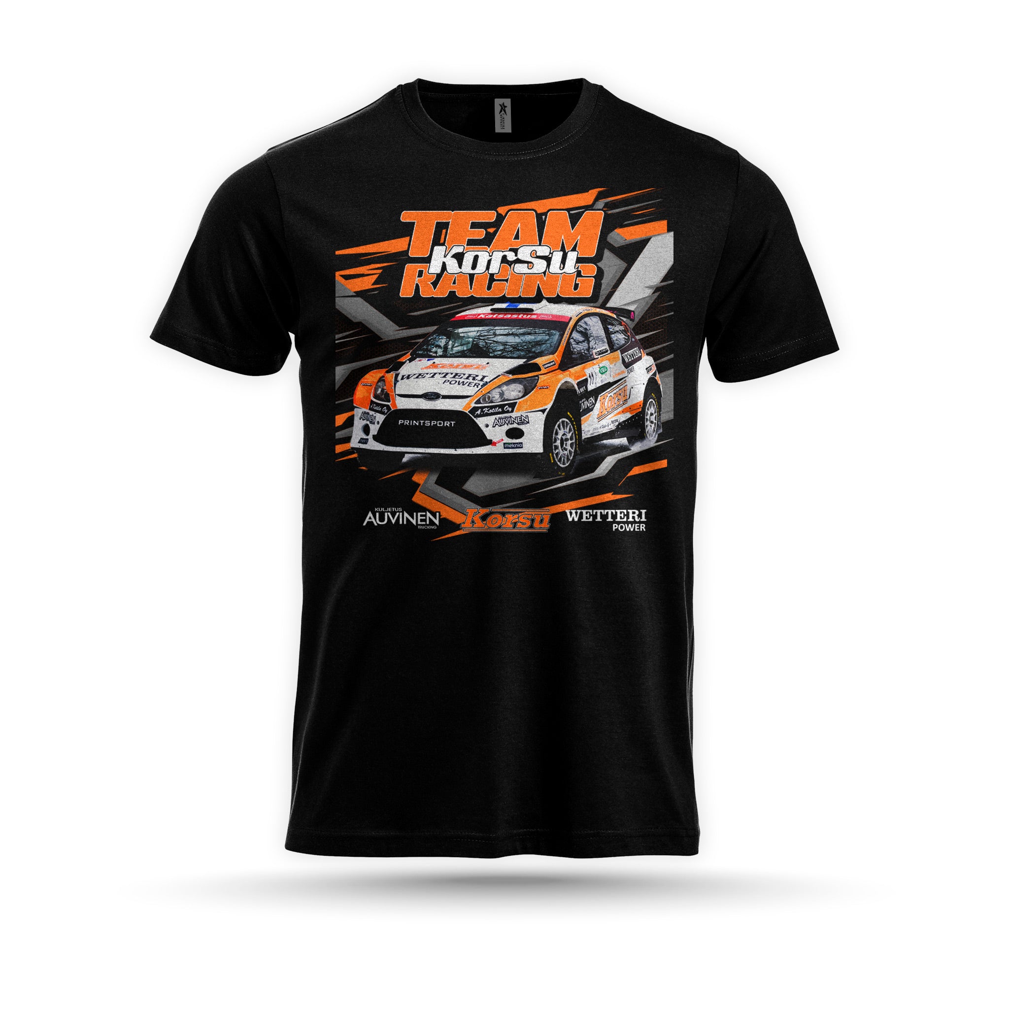 Korsu Racing - T-Paita, Kuvalla