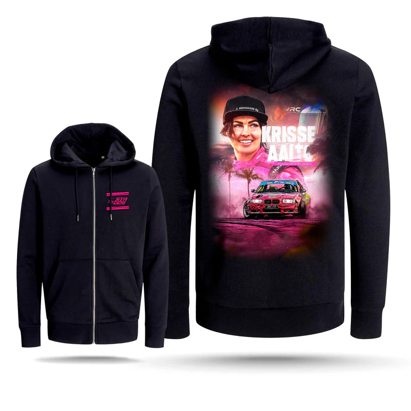 Krisse Aalto - Vetoketjuhuppari, Kuvalla & logolla