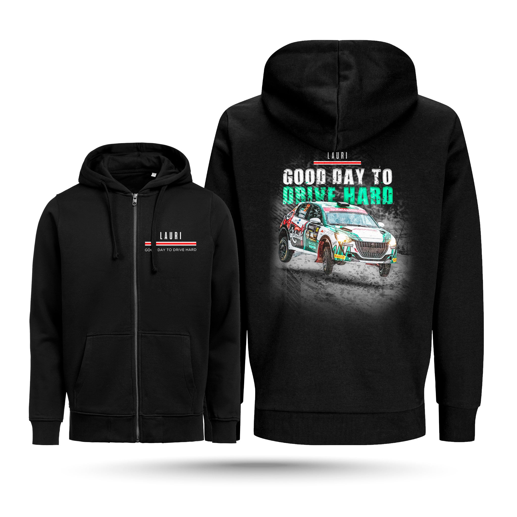 Lauri Halonen - Vetoketjuhuppari, Good Day to Drive Hard