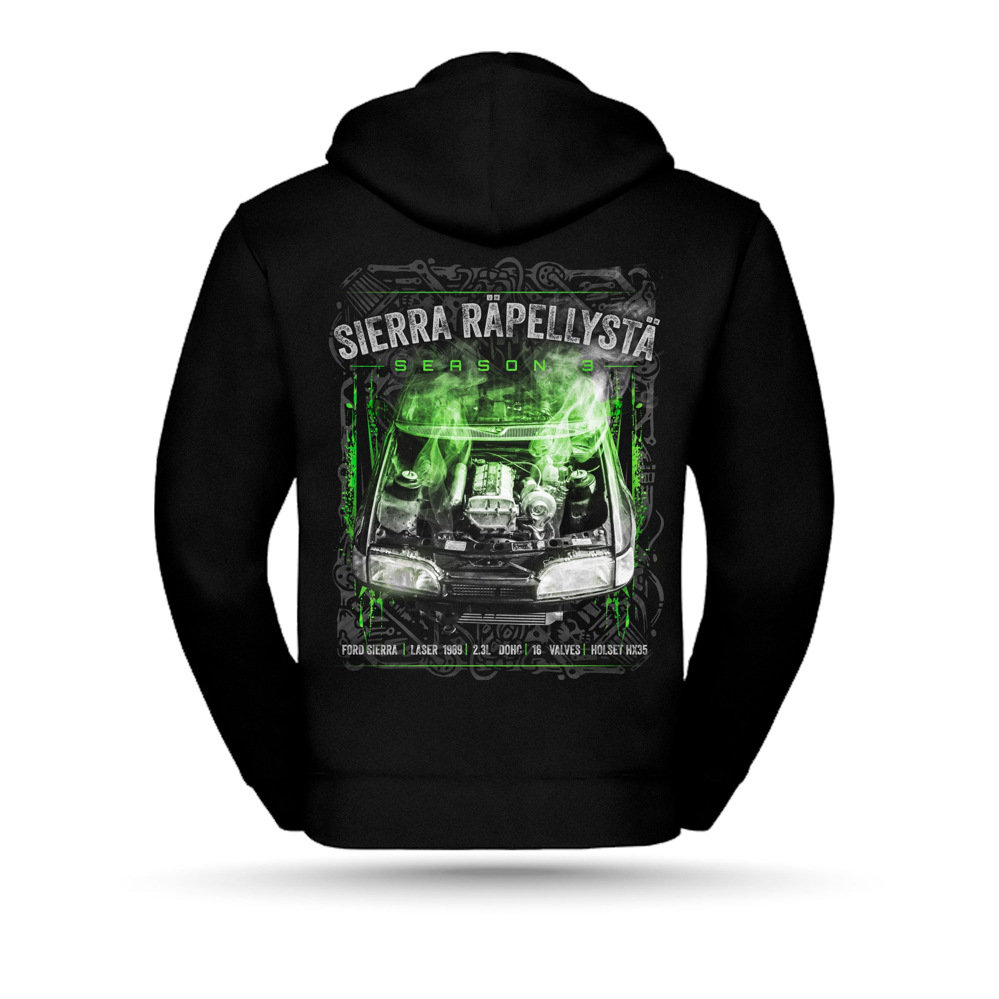 Mazza - Sierra Räpellystä Season 3, Vetoketjuhuppari