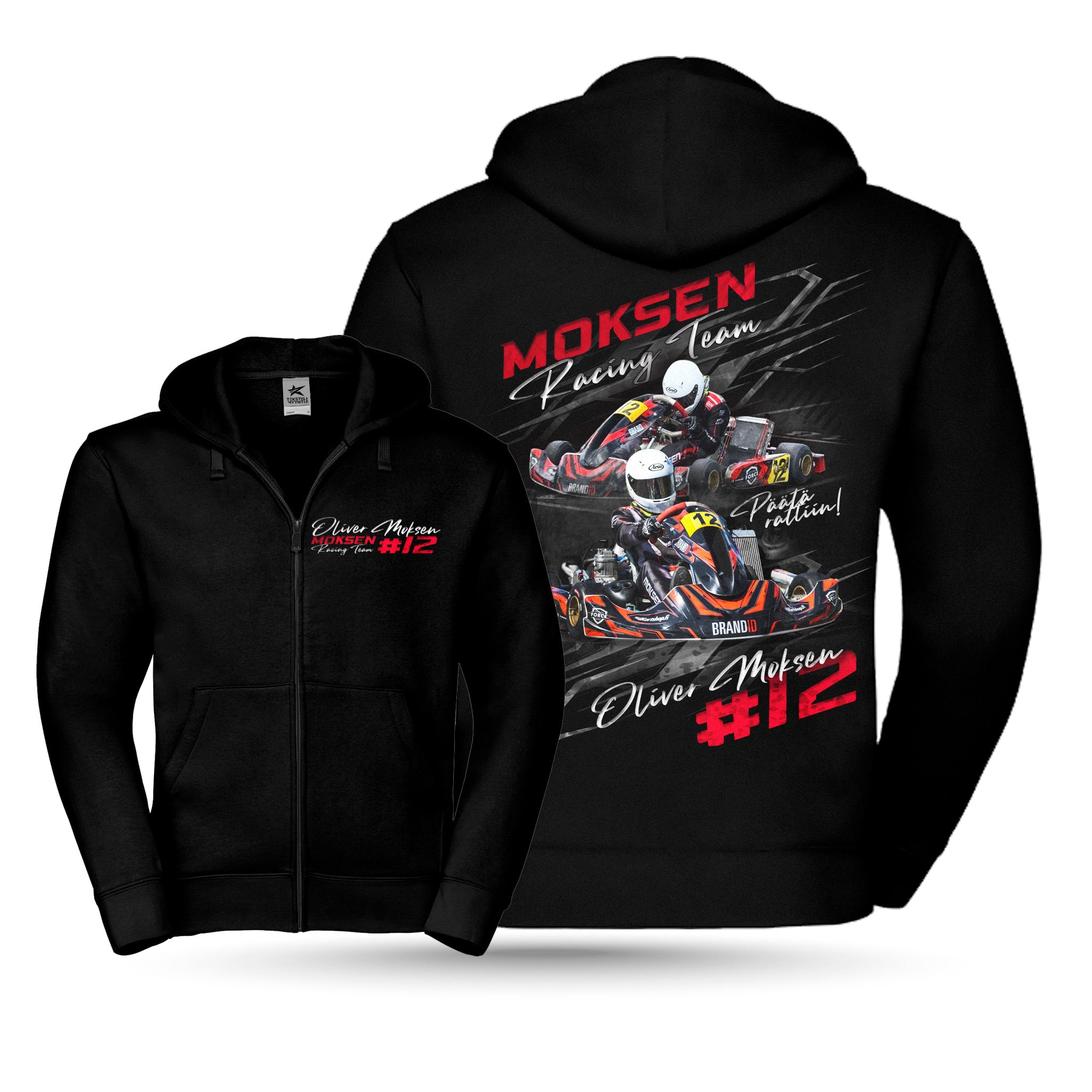 Moksen Racing Team - Vetoketjuhuppari