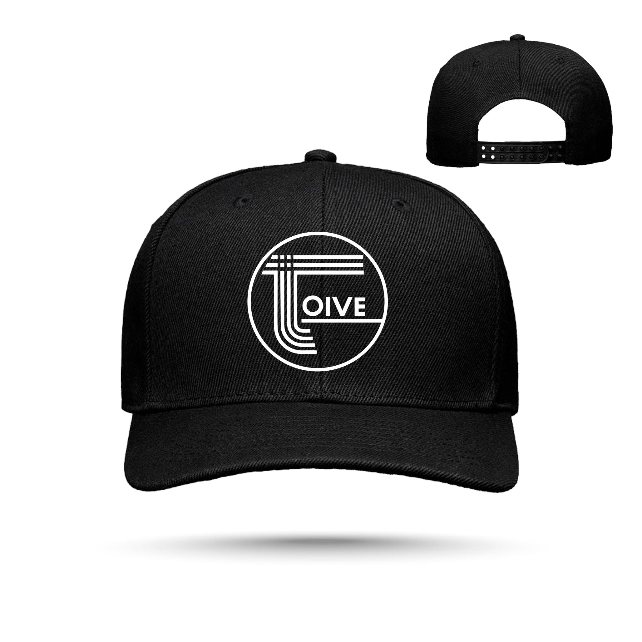 PETO - Lippis käyrä musta. logo