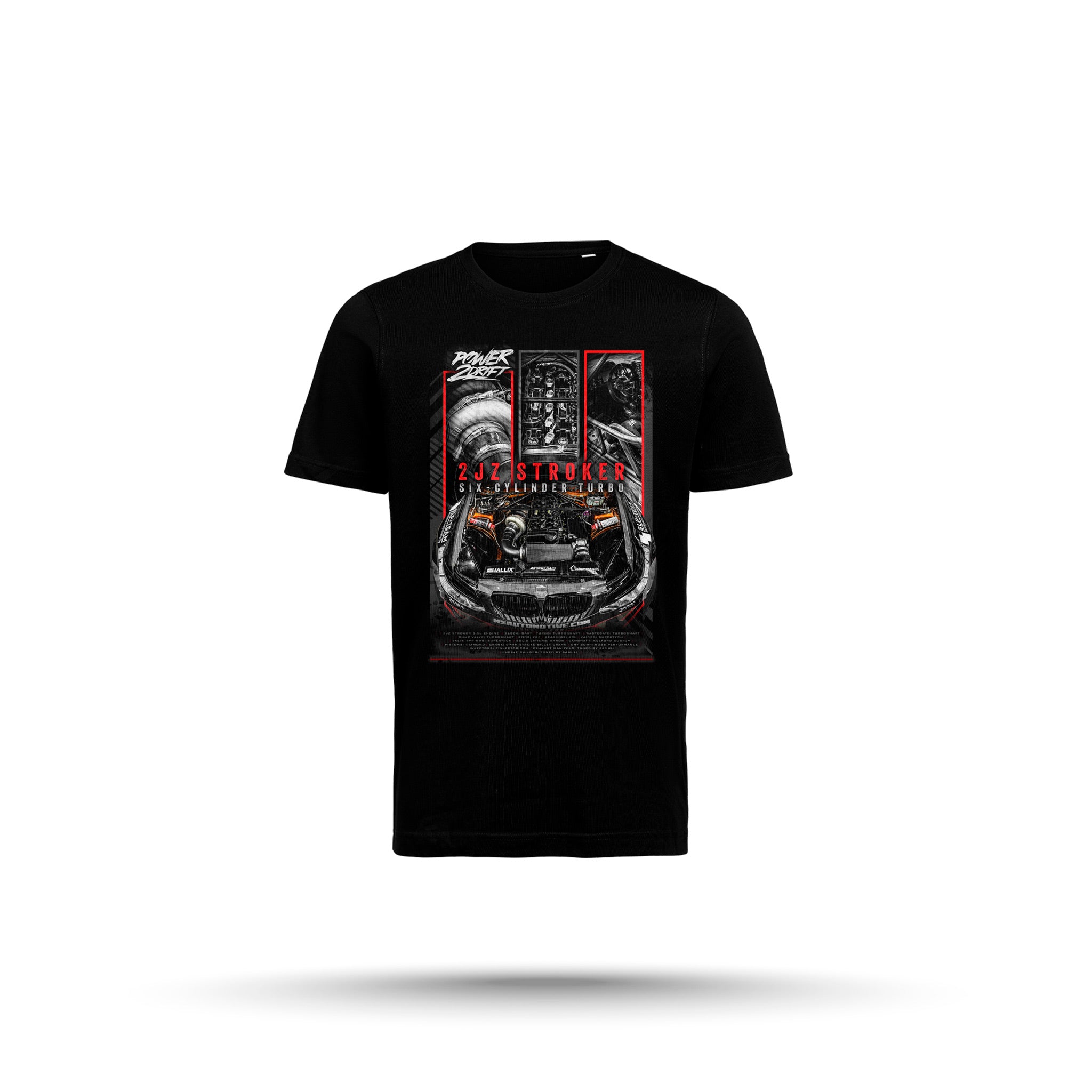 Power2Drift Team - Lasten T-Paita, 2JZ 2.0