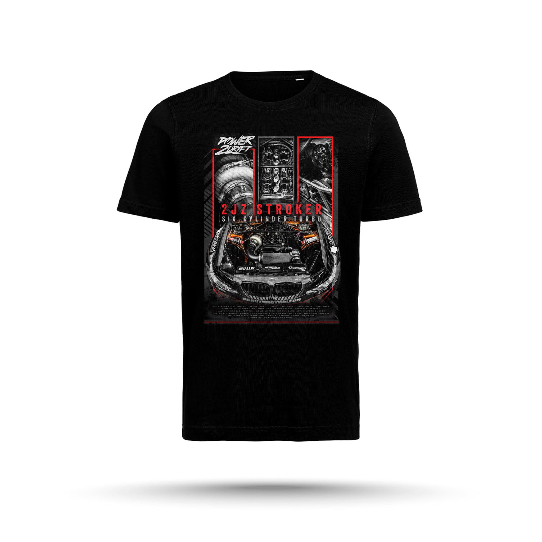Power2Drift Team - T-Paita, 2JZ 2.0