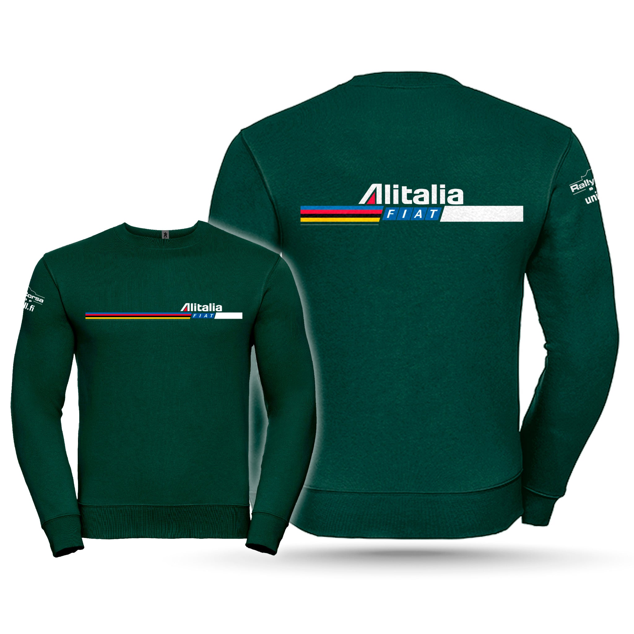 Rally Corsa Shop - College, Alitalia, etu- ja takakuvalla