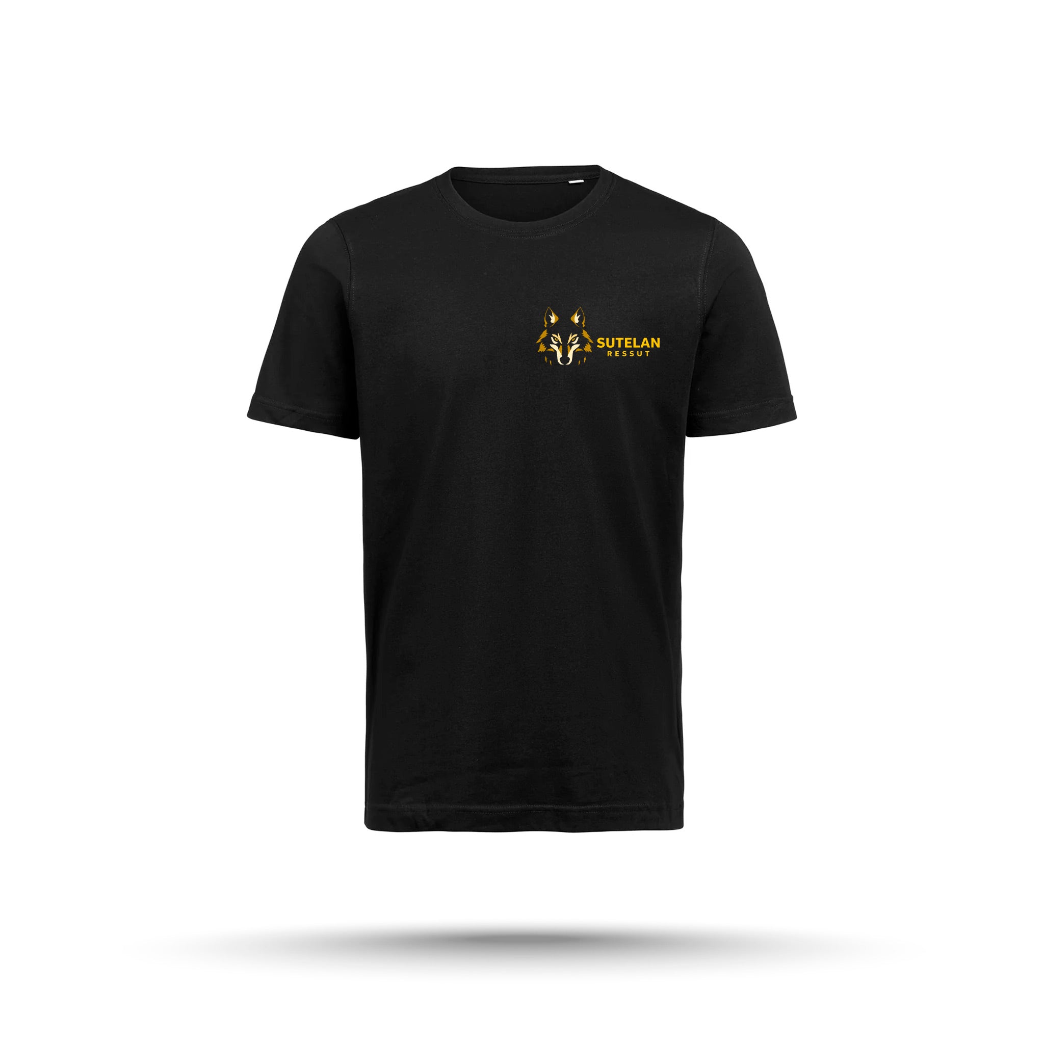 Sutelan Ressut - T-Paita, Musta, Pieni logo