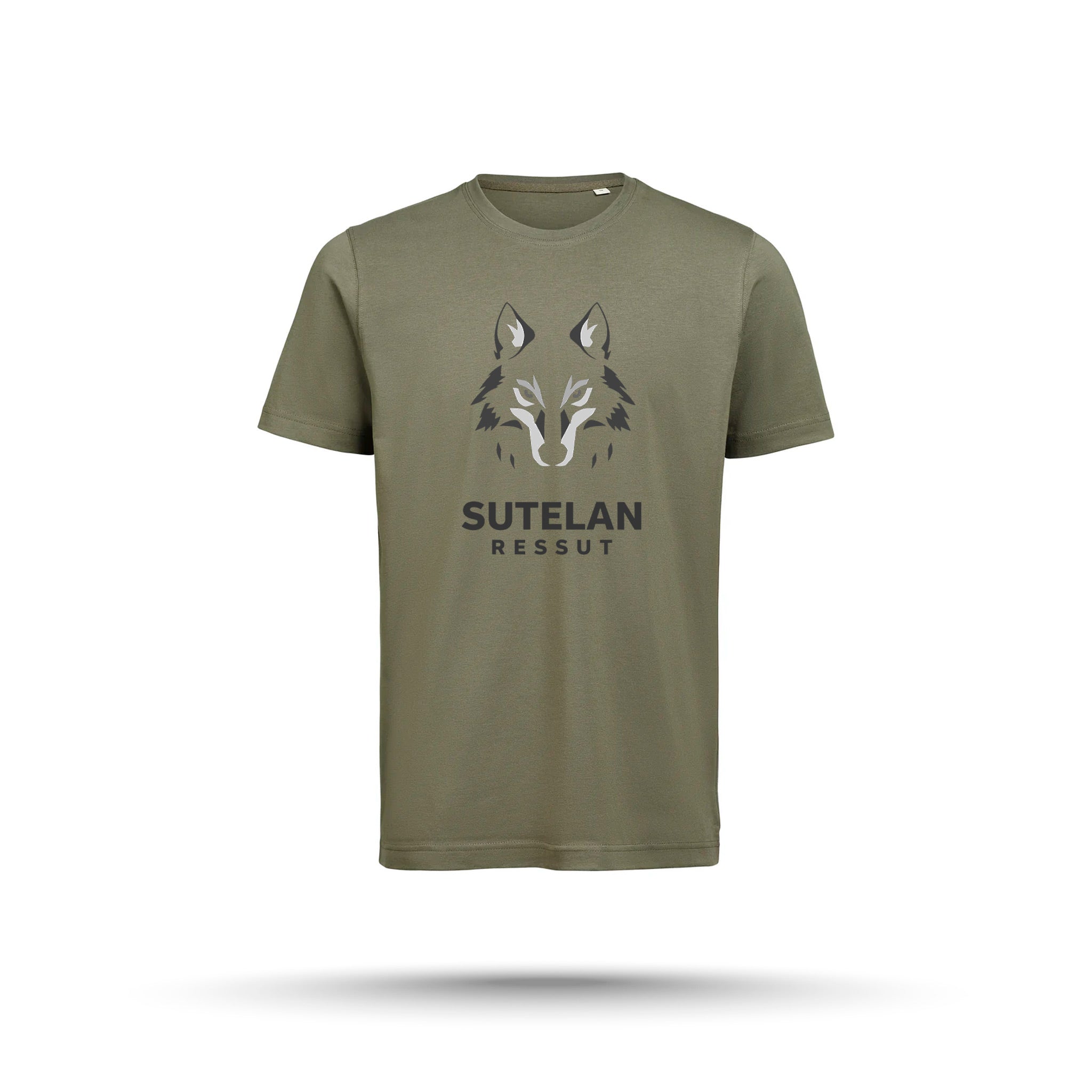 Sutelan Ressut - T-Paita, Vihreä, Iso logo