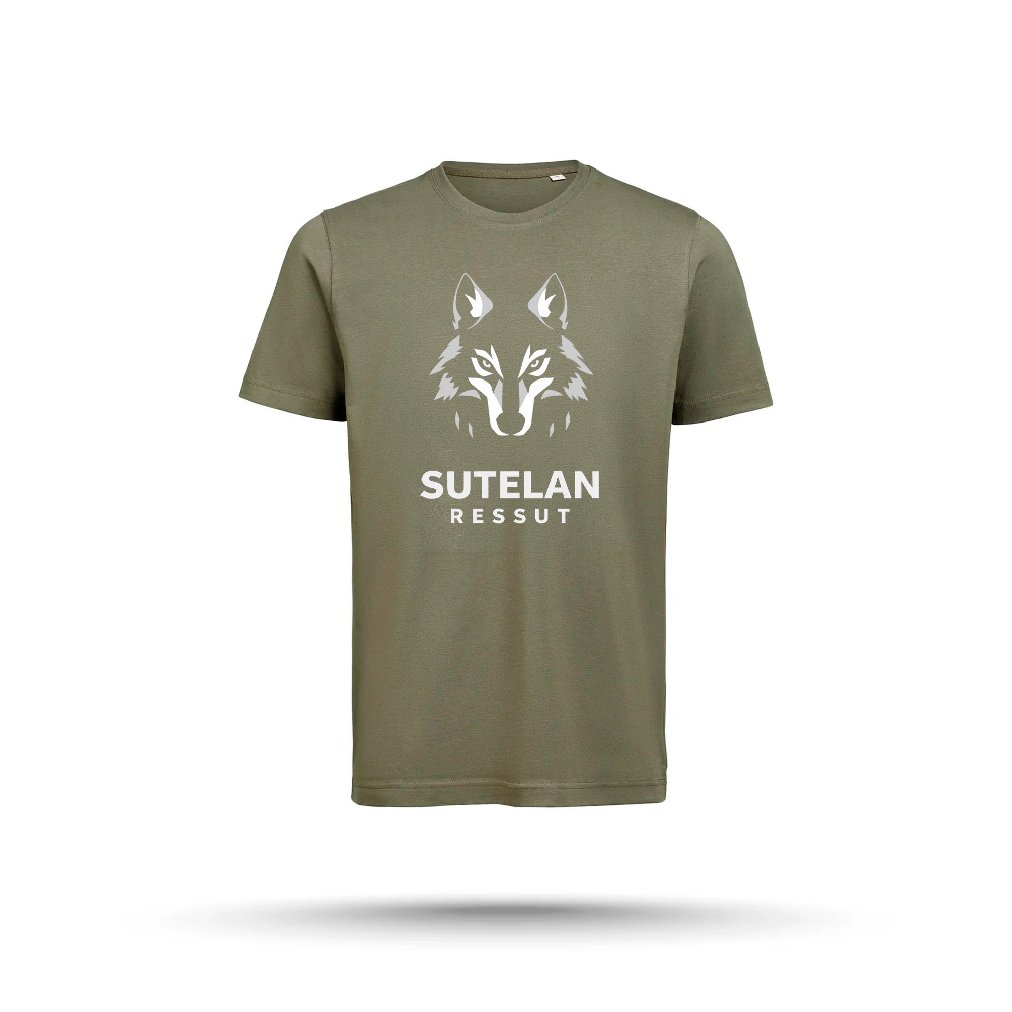 Sutelan Ressut - T-Paita, Vihreä, Iso logo