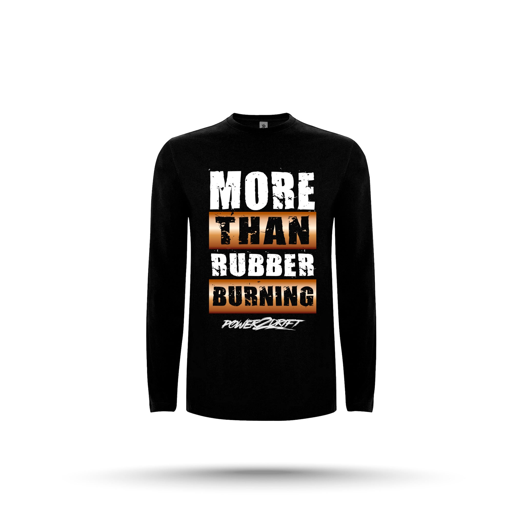 Power2Drift Team - Lasten pitkähihainen t-paita, More Than Rubber Burning